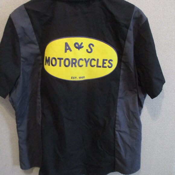 Dickies FS524 Women's Industrial Short-Sleeve Color Block Shirt in Black/Charcoa - Picture 4 of 7